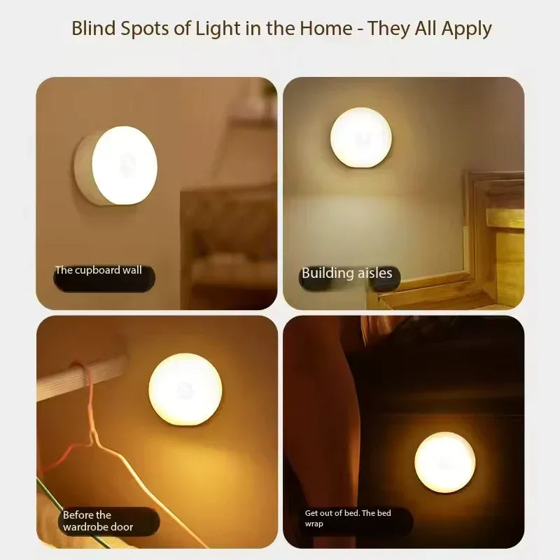 USB Rechargeable Closet Lamp with Soft Glow