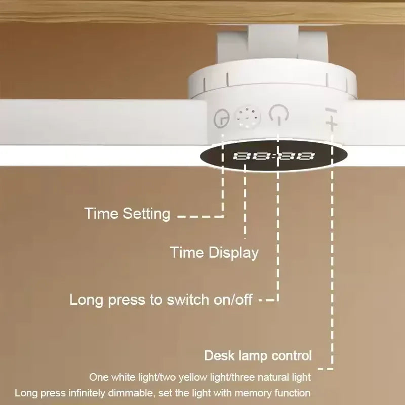 USB Rechargeable LED Desk Lamp with Touch Control