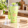 UYLEE 600ml Floral Coffee Cup