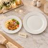 Brilliant White Round Plate - Plain White