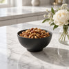 Danny Home Ceramic Bowl - Matte Black Round Bowl