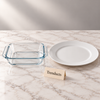 Danny Home Glass Baking Pan - Rectangular with Handles