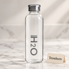 Danny Home H2O Glass Drinks Bottle 750ml - Colour Cap
