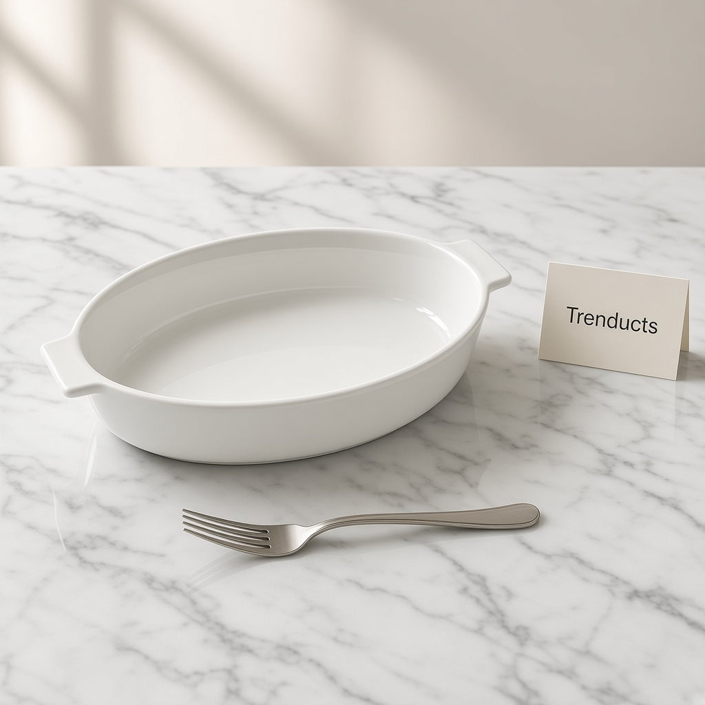Danny Home Porcelain Baking Dish - Oval (Random Color)