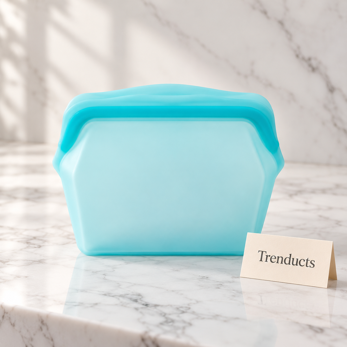 Reusable Silicone Storage Bag - Leak-Proof Food Bag