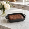 Danny Home Ceramic Rectangular Baking Dish - Black