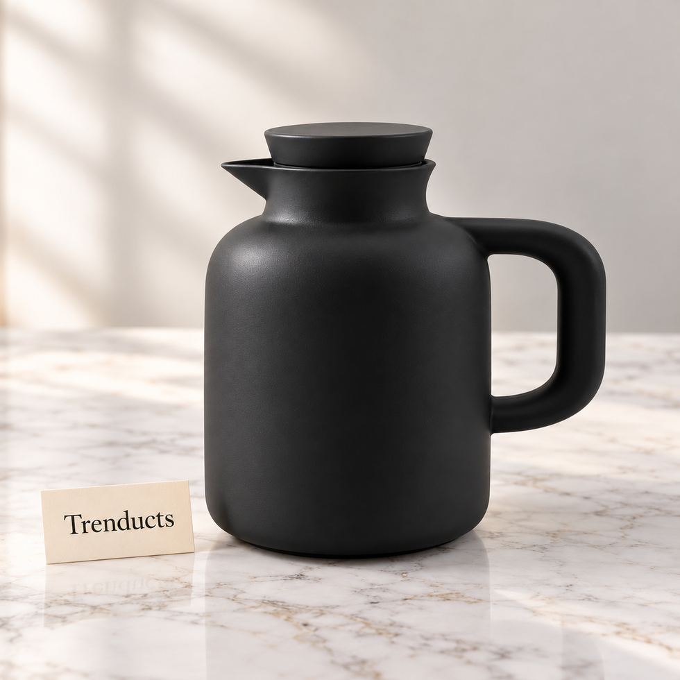 Danny Home Glass Lined Vacuum Jug 1L - Cap Lid