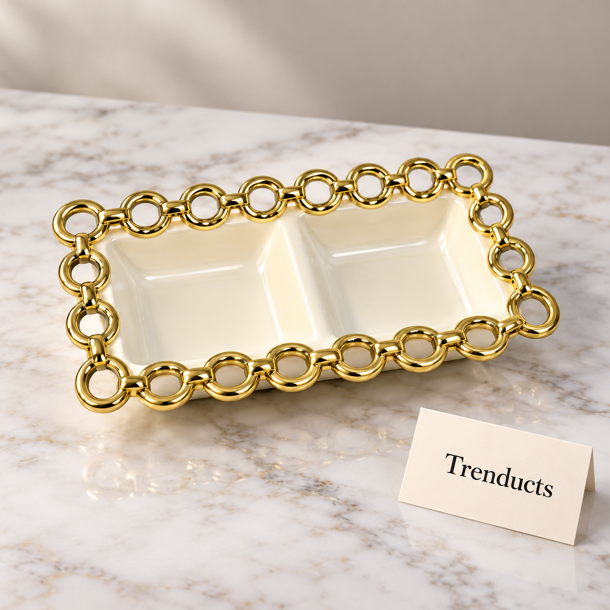 Brilliant Rectangular Bowl 8.75 Inch - Circle Edge