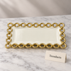 Brilliant Rectangular Plate 11 Inch - Circle Edge