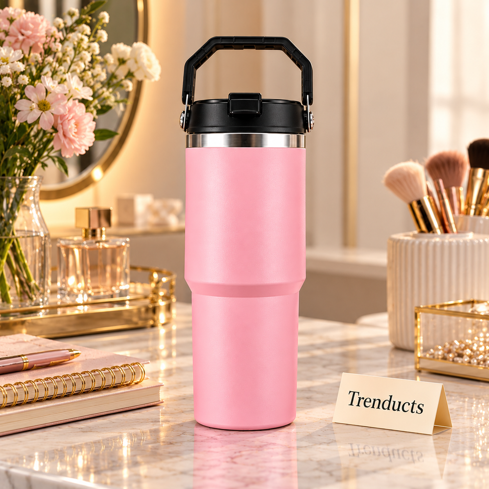 Thermos Cup 30oz - Vacuum Tumbler with Flip Lid, 890 ml