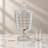Brilliant Glass Juice Dispenser - Diamond Quilted