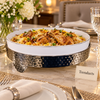 Brilliant Round Plate with Stand