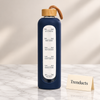 Danny Home Glass Water Bottle 1L - Silicone Sleeve