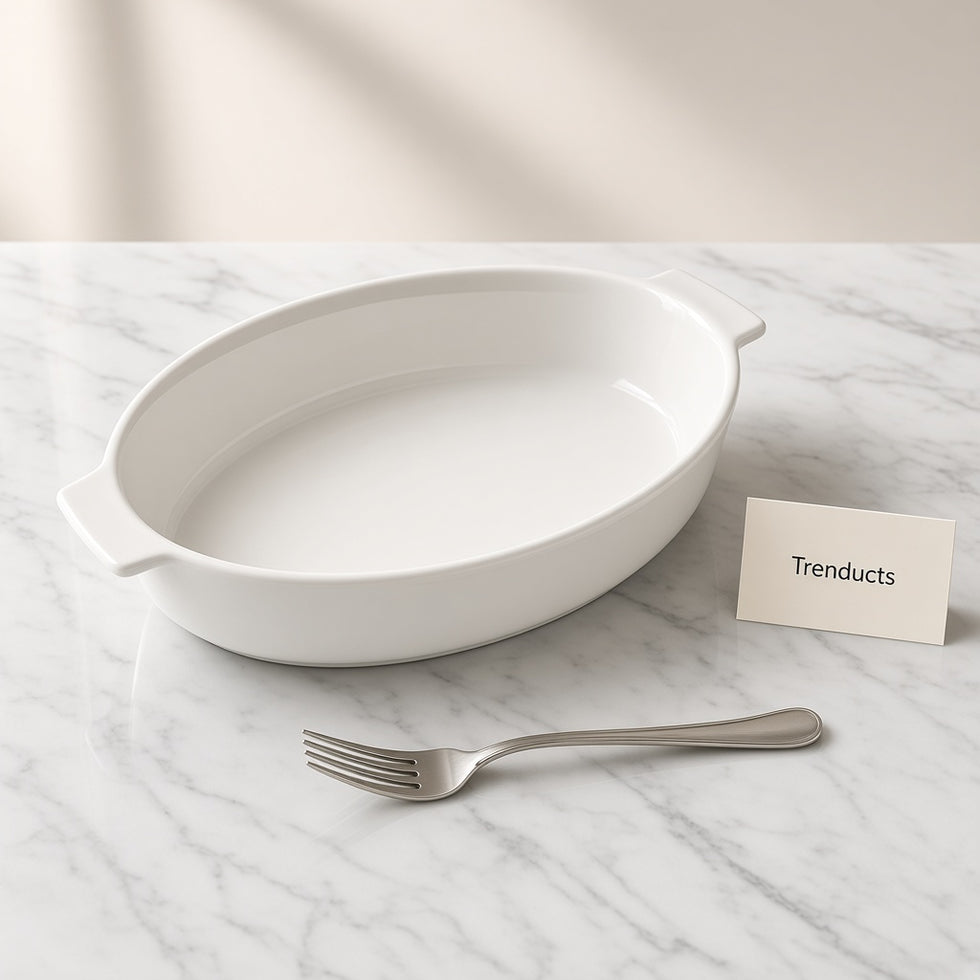 Danny Home Porcelain Baking Dish - Oval (Random Color)