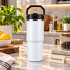 Thermos Cup 30oz - Vacuum Tumbler with Flip Lid, 890 ml