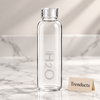 Danny Home H2O Glass Drinks Bottle 750ml - Colour Cap