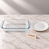 Danny Home Glass Baking Pan - Rectangular with Handles