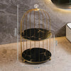 2 Tier Cosmetic Storage Rack with Elegant Design - Clarify.pk