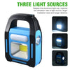 3 in 1 Solar Flashlight with Spotlight - Portable LED Light - Clarify.pk