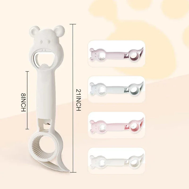 4 in 1 Can and Bottle Opener - Portable Kitchen Tool