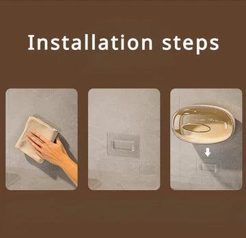 Acrylic Tissue Box Wall-Mounted Holder - Clarify.pk