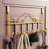 Gold Over-the-Door Hooks Behind Door Hooks for Clothes - Clarify.pk