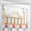Gold Over-the-Door Hooks Behind Door Hooks for Clothes - Clarify.pk