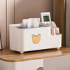 Cartoon Bear Tissue Box Organizer with Storage - Clarify.pk