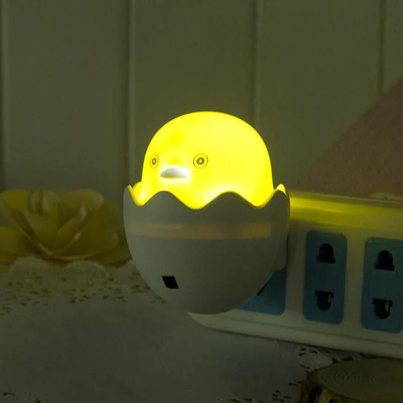 Egg Shell Night Lamp for Bedroom with Remote - Clarify.pk