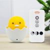 Egg Shell Night Lamp for Bedroom with Remote - Clarify.pk