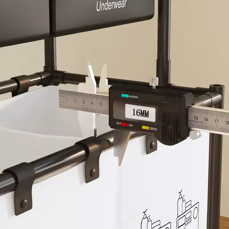 Multi Functional 2 Layer Laundry Basket - Clarify.pk