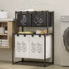 Multi Functional 2 Layer Laundry Basket - Clarify.pk