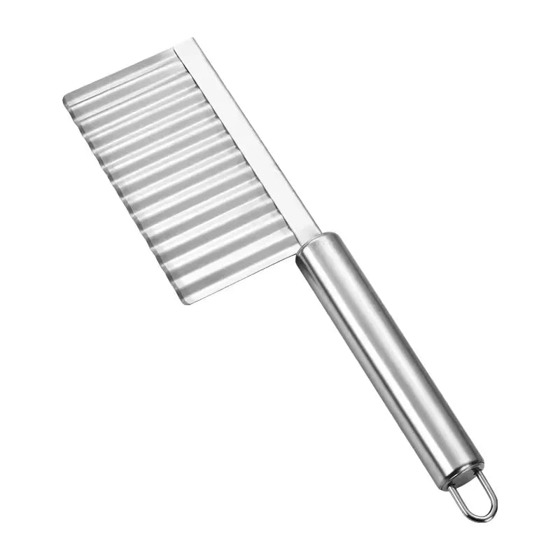 Stainless Steel Wavy Potato Cutter Tool - Clarify.pk