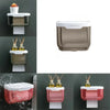 Wall Mounted Toilet Paper Holder with Storage Box - Clarify.pk