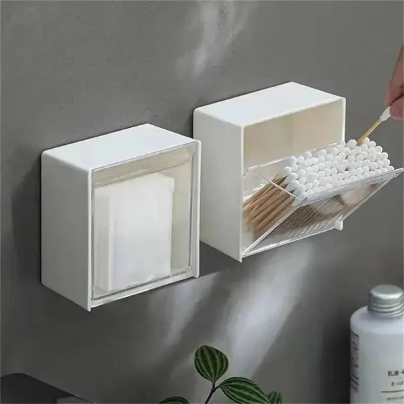 Wall Mounted Bathroom Storage Box - Compact & Stylish - Clarify.pk