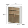 Wall Mounted Bathroom Storage Cabinet with Hooks - Clarify.pk