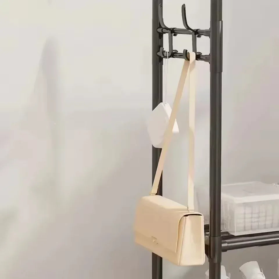 Wall Mounted Coat Rack for Living Room - Clarify.pk