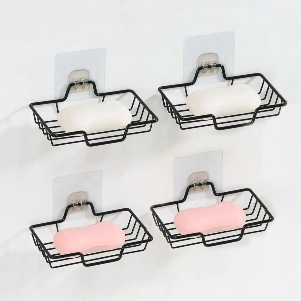 Wall Mounted Soap Holder - Stainless Steel Rack - Clarify.pk