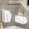 Glacier Pattern Wall-Mounted Tissue Box - Clarify.pk