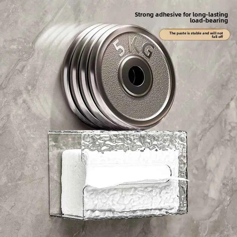 Glacier Pattern Wall-Mounted Tissue Box - Clarify.pk