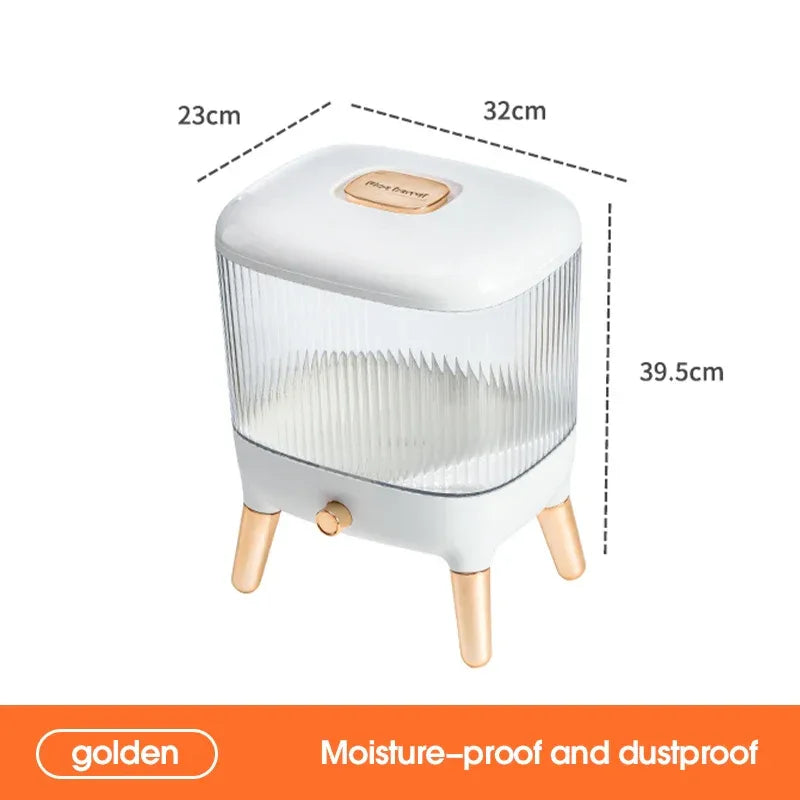 Automatic Grain Dispenser for Kitchen - 10kg Premium Dispenser - Clarify.pk