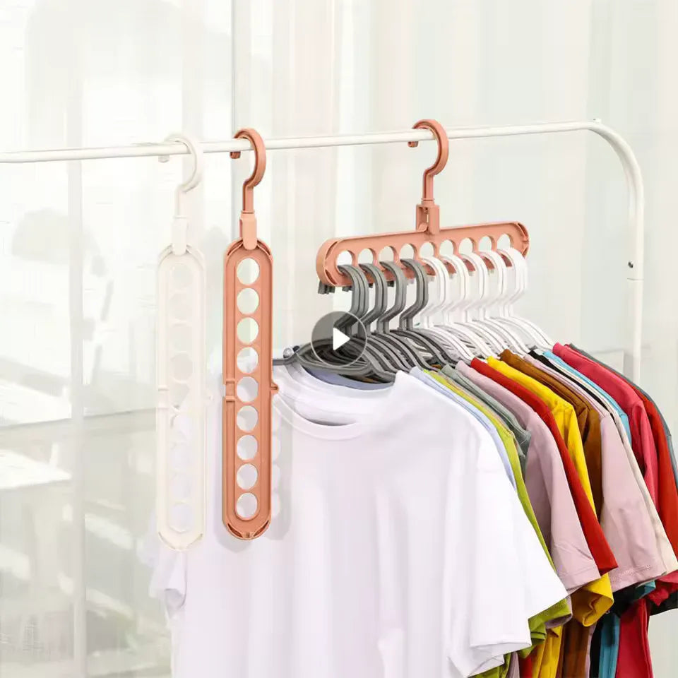 Wardrobe Coat Organizer Pack of 3 Hangers - Clarify.pk