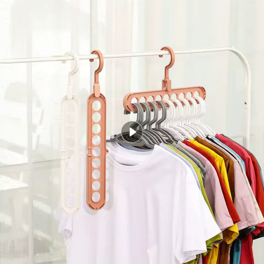 Wardrobe Coat Organizer Pack of 3 Hangers - Clarify.pk