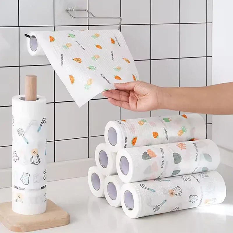 Washable Kitchen Hand Tissue Towels 50 Sheets
