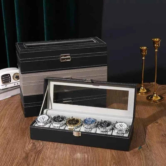 Luxury Watch Display Case with Lock