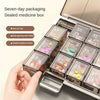Weekly Pill Organizer Box with Splitter Case - Clarify.pk