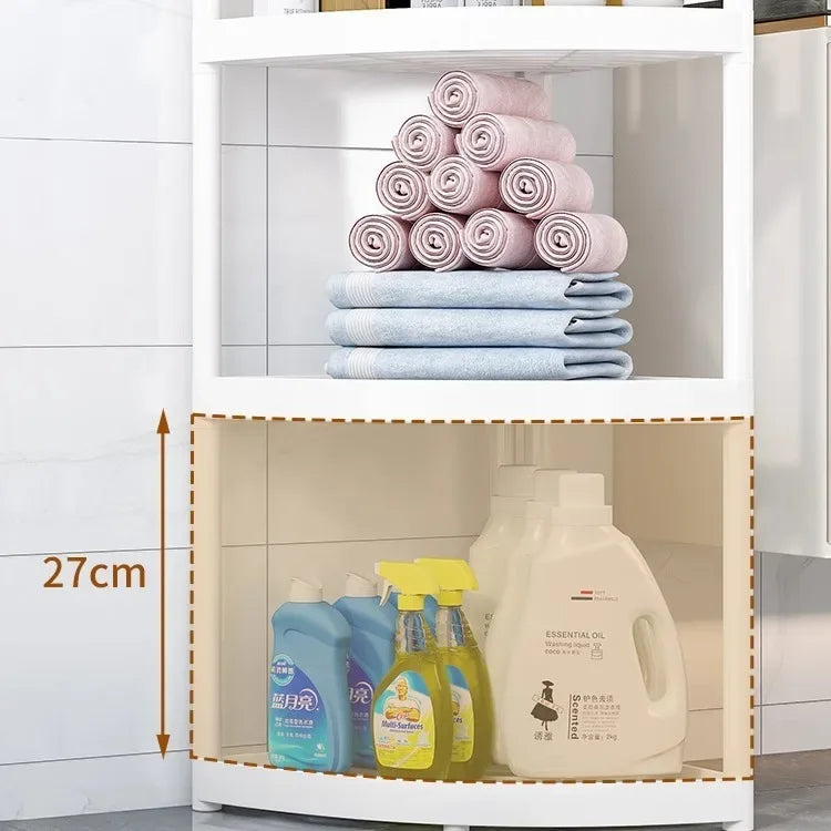Multi Tier Storage Organizer Bathroom Rack - Clarify.pk