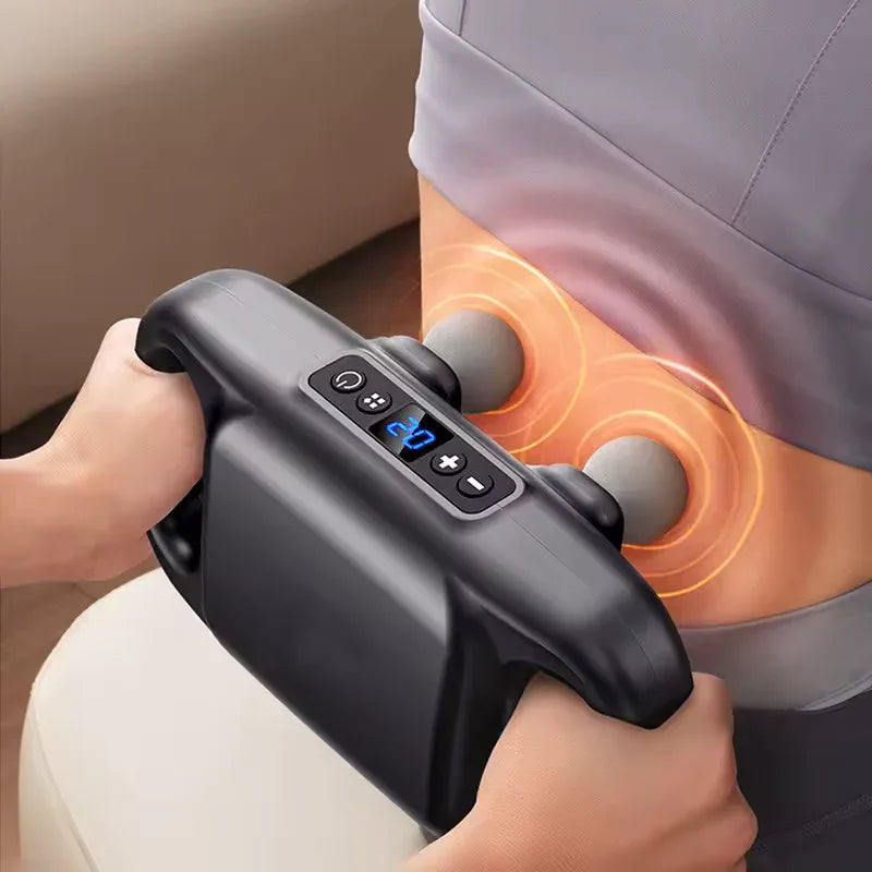 4-Head Massage Gun for Deep Muscle Relaxation