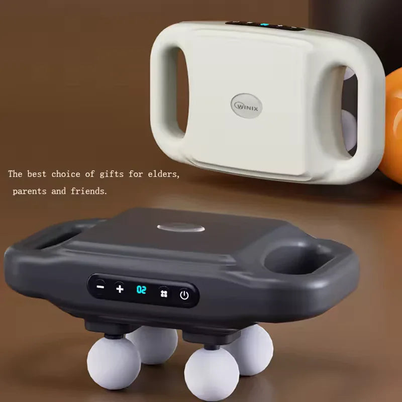 4-Head Massage Gun for Deep Muscle Relaxation - Clarify.pk