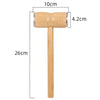 2 in 1 Wooden Meat Tenderizer Hammer for Kitchen - Clarify.pk